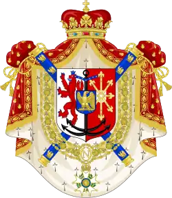 Coat of arms as Grand Duke of Berg