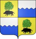Coat of arms of Amendeuix-Oneix