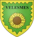 Coat of arms of Velesmes-Échevanne
