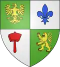Coat of arms of Ypreville-Biville
