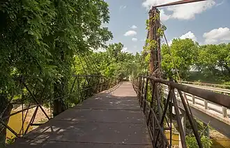 Bluff Dale Suspension Bridge