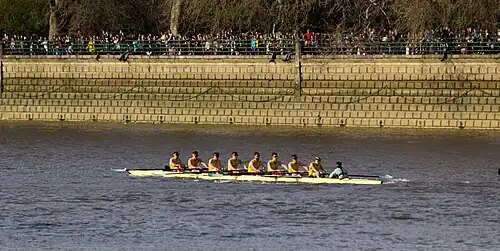 Cambridge Men's Reserve Goldie boat