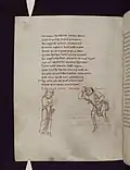 Comedies of Terence. Incomplete page of the Winchester Bible.