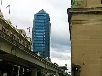 View from Hogan and Church Streets