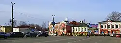 Krasnaya Square in central Bogorodsk