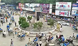 City view in Bogura city