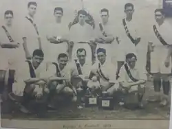 Bohemian SC team photo, 1919
