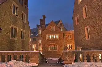Boldt Hall and Tower (Language House), Cornell University, Ithaca, NY (1922–23), Day & Klauder, architects.