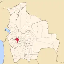 Map showing the extent of the Wankarani culture