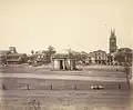 Bombay Green (c. 1860s) The Cornwallis monument can be spotted in the center.