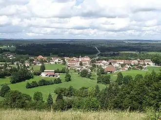 A general view of Bonnevaux