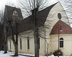 Southeast side of St. Mauritius Church, Bornstedt