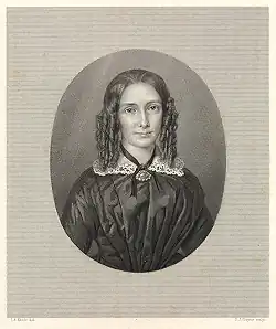 Anna Louisa Geertruida Bosboom-Toussaint, Dutch novelist, c. 1845