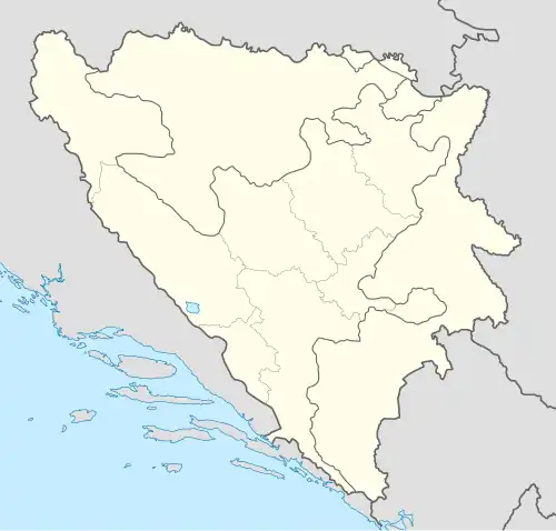 Prusac is located in Bosnia and Herzegovina