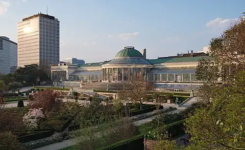 Great conservatory of the Botanical Garden, Brussels (1829–1834)