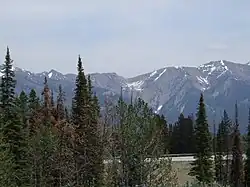 Boulder Mountains from Galena Summit