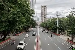 España Boulevard in Sampaloc