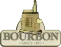 Official logo of Bourbon, Indiana