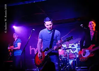 Boyce Avenue performing in 2010