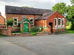 Bourne Methodist Church in Boylestone, opened in 1847. Boylestone was one of the earliest centres of Primitive Methodist activity.