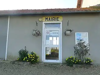 The town hall in Bran