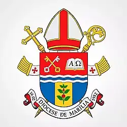 Coat of arms of the Diocese of Marília