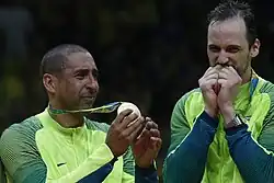 Medal ceremony - 2016 Olympic Champions