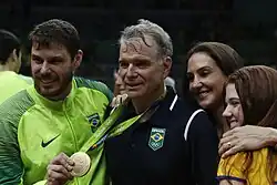 Medal ceremony - 2016 Olympic Champions