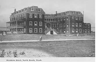 Breakers Hotel looking west