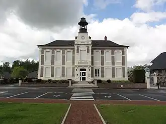 The town hall of Brissy-Hamégicourt