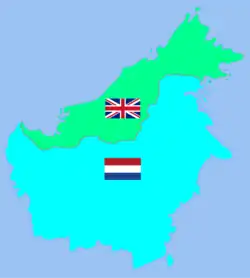 British Borneo   Dutch Borneo