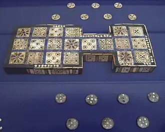 The Royal Game of Ur, southern Iraq, about c. 2600 BC – c. 2400 BC
