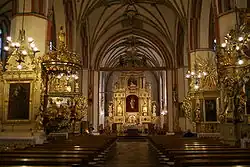 Interior of the Church of St. Catherine