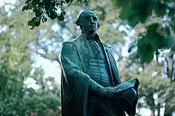 George Washington (1947), by Lee Lawrie, Washington College, Chestertown