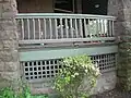 Porch railing