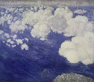 Boris Anisfeld, Clouds over the Black Sea - Crimea (1906)
