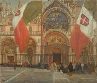 The Flags, Saint Mark's Basilica - Fête Day