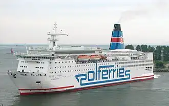 MS Scandinavia in Gdańsk, Poland.