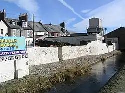 Brothock Burn, traditional home of the fishers. There are still smokehouses in back gardens to produce the Arbroath smokie