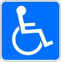 Д21 Disabled people parking