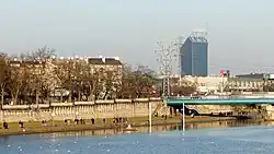 View from the Vistula Boulevards
