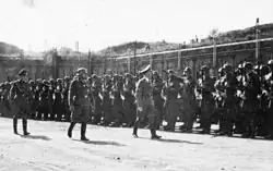 Review of the 1st SS Division by Himmler, 7 September 1940