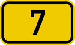 Bundesstraße 7 number.svg