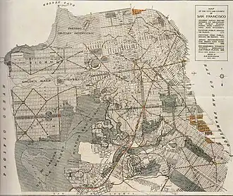 Burnham's plan for San Francisco