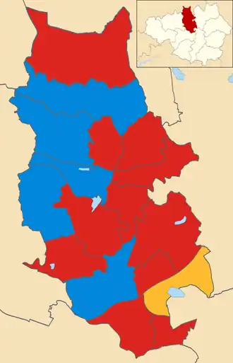 2018 results map