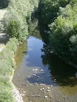 The river at Meden Buk