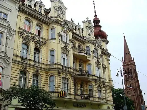 Facade on Gdańska Street