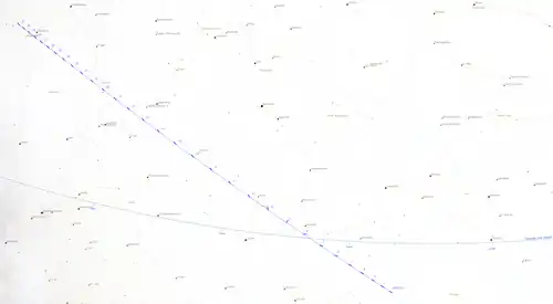 The position of comet C/2023 A3 in October 2024. The comet is located in the southernmost tip of the constellation Leo about ten degrees south of the ecliptic and moves in the first half of the month with decreasing apparent brightness across the constellation Virgo. It then moves into the western head of the constellation Serpens Caput, and then moves across the constellation Ophiuchus. By the end of the month, the comet reaches a northern ecliptic latitude of just over 27 degrees of arc. Therefore, in the second half of October the comet should be well visible on the western horizon after sunset.