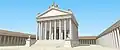 Reconstruction of the Roman Capitol at Tolosa