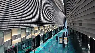 Interior of Stadium station